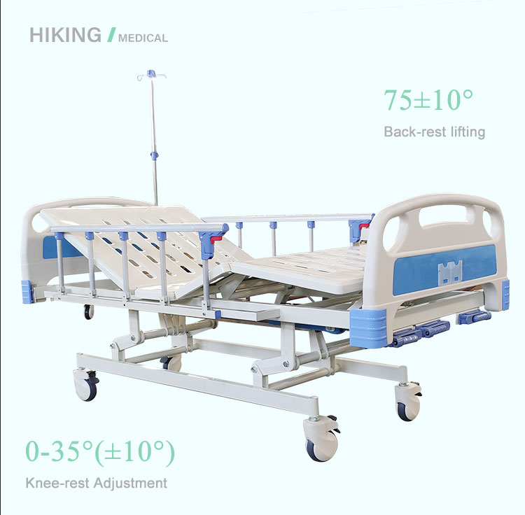 Three cranks hospital bed ,patient bed ,medical bed for sale