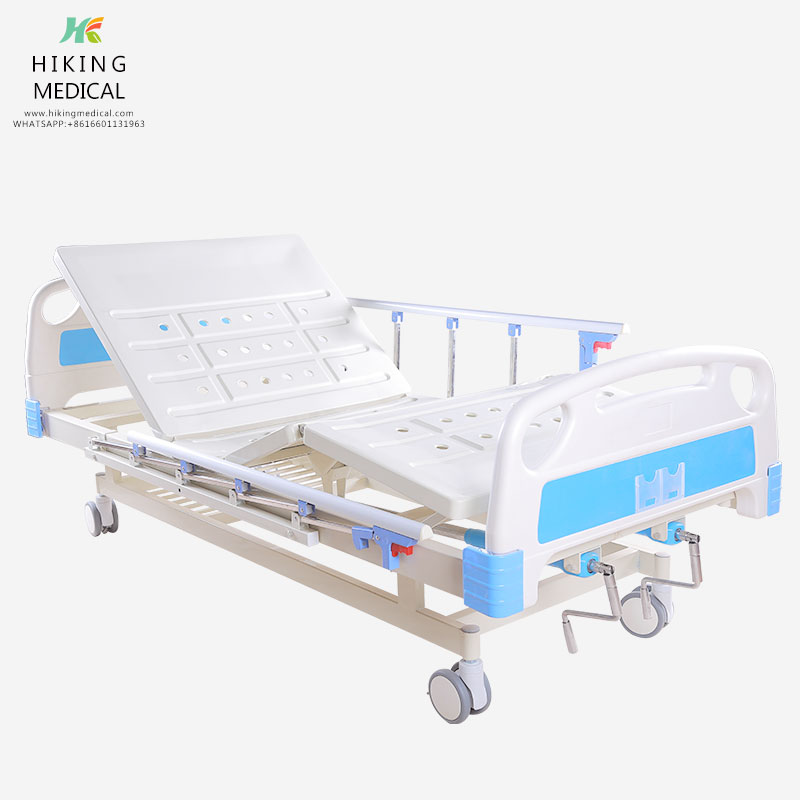 Two Functions Manual Care Bed With Cranks,Manual Hospital Bed