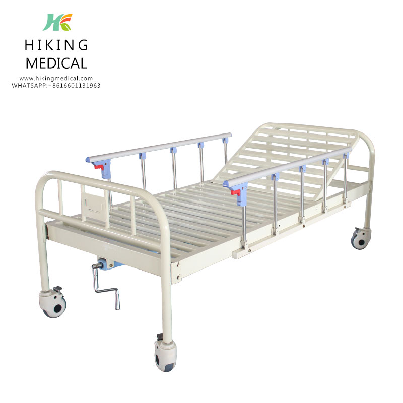 one crank Function Medical Manual Bed For Hospital,Manual hospital bed