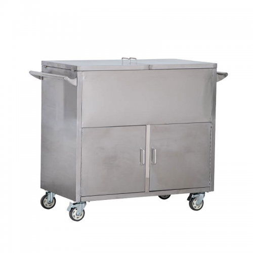 Stainless Steel Medical Trolley for Hospital Furniture Medical Delivery ...